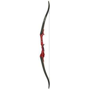 Fin-Finder Bank Runner 20lbs Right Hand Red Traditional Recurve Bowfishing Bow