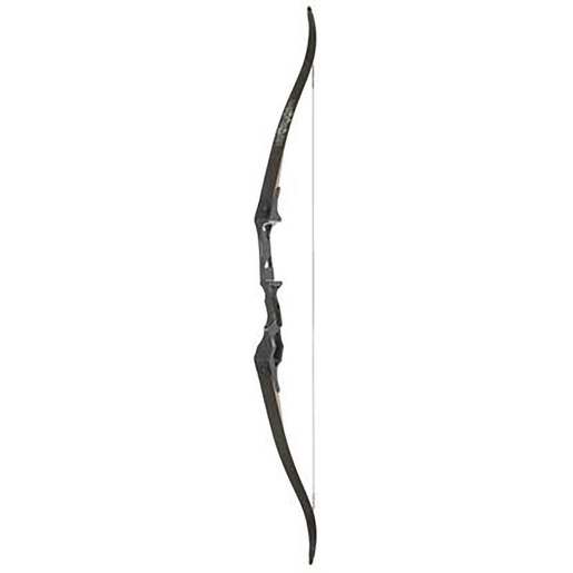 Fin-Finder Bank Runner 35lbs Right Hand Black Traditional Recurve Bowfishing Bow – Black
