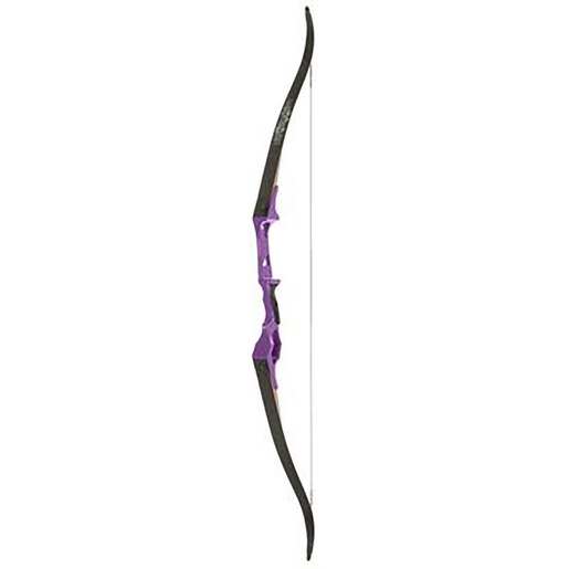 Fin-Finder Bank Runner 35lbs Right Hand Purple Traditional Recurve Bowfishing Bow – Purple