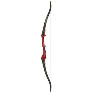 Fin-Finder Bank Runner 35lbs Right Hand Red Traditional Recurve Bowfishing Bow