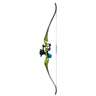 Fin-Finder Bank Runner Recurve Package w/ Winch Pro Reel Bowfishing Bow - Green - Green