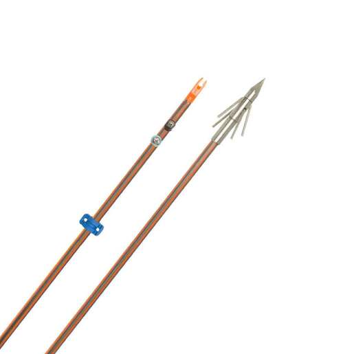 Fin-Finder Hydro-Carbon IL Big Head Xtreme Point Bowfishing Arrow – Orange