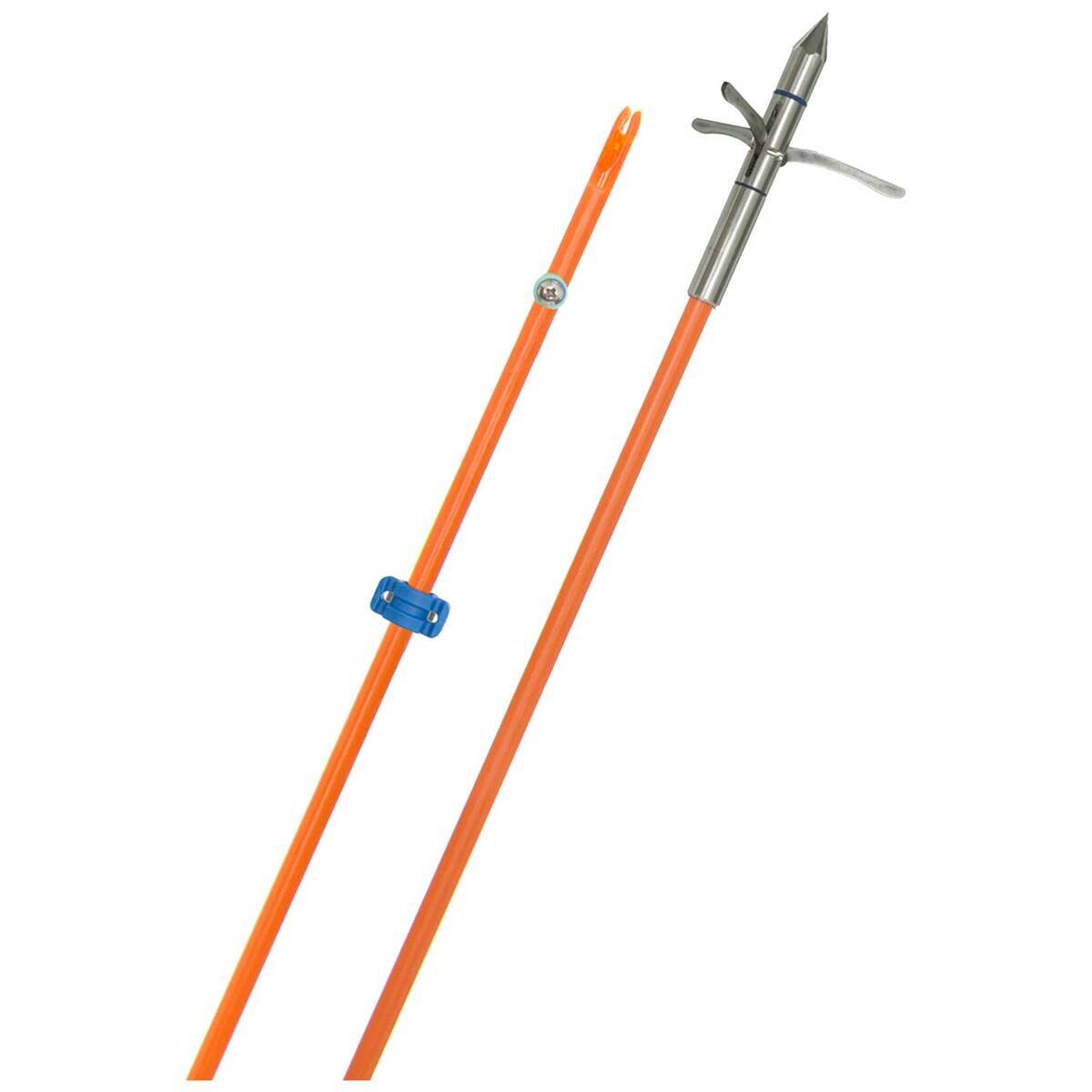 Barb Point Fin-Finder Hydro-Carbon IL The Kraken 3 Barb Point Bowfishing Arrow ...