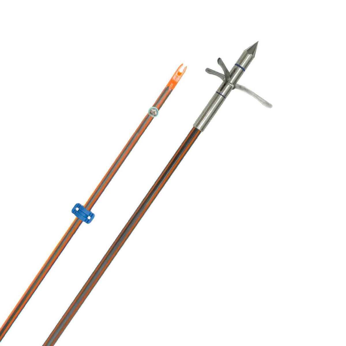 Barb Point Fin-Finder Hydro-Carbon IL The Kraken 3 Barb Point Bowfishing Arrow ...