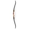 Fin-Finder Sand Shark 35lbs Maple Left Hand Traditional Recurve Bowfishing Bow - Brown