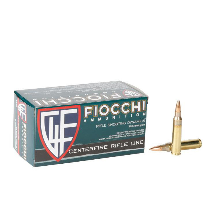 Fiocchi Training Dynamics 223 Remington 55gr FMJBT Rifle Ammo - 50 Rounds Fiocchi Training Dynamics 223 Remington 55gr FMJBT Rifle Ammo - 50 Rounds
