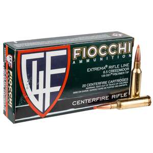 Fiocchi 6.5 Creedmoor 129gr SST Rifle Ammo - 20 Rounds