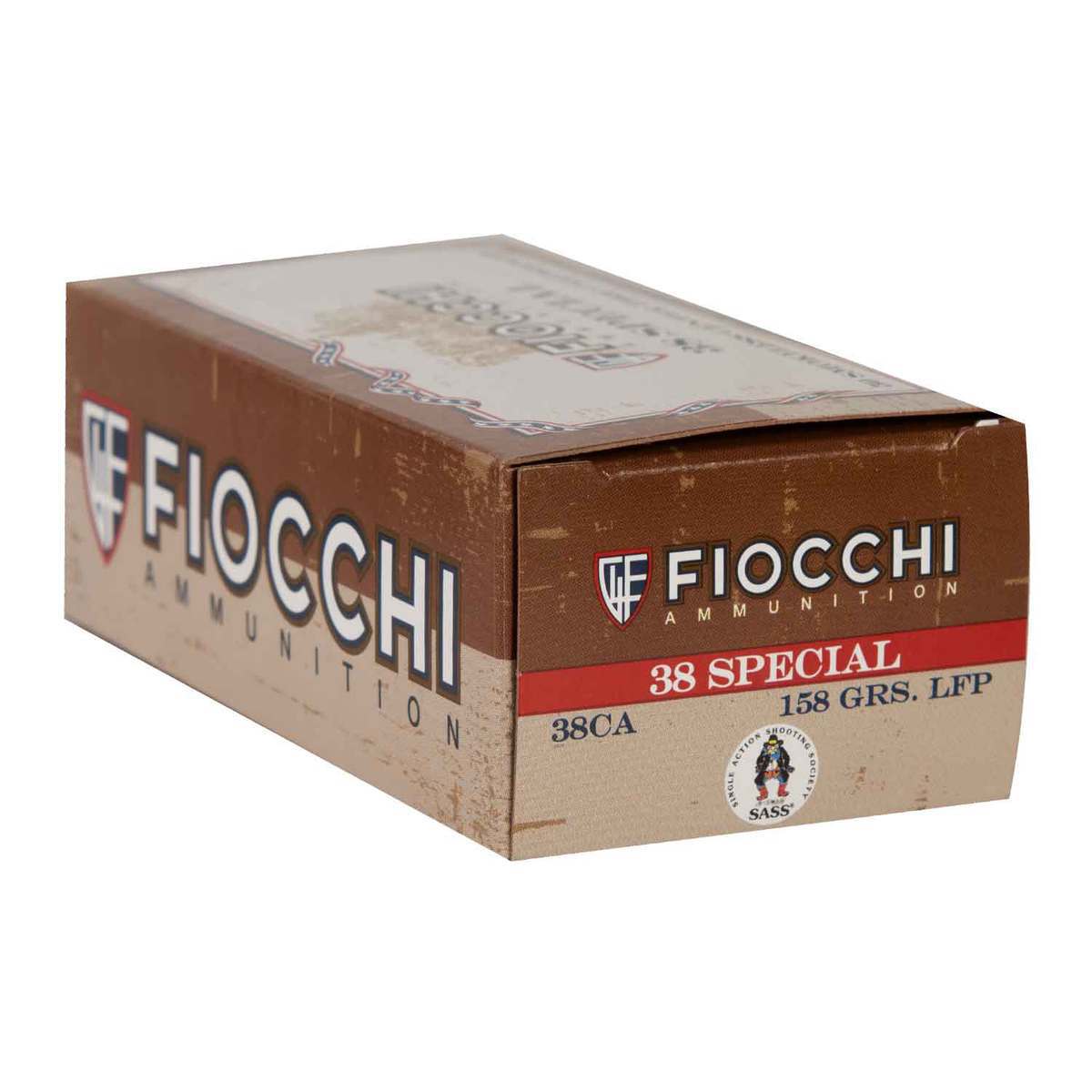 Fiocchi Cowboy Action 38 Special 158gr LFP Handgun Ammo - 50 Rounds Fiocchi Cowboy Action 38 Special 158gr LFP Handgun Ammo - 50 Rounds