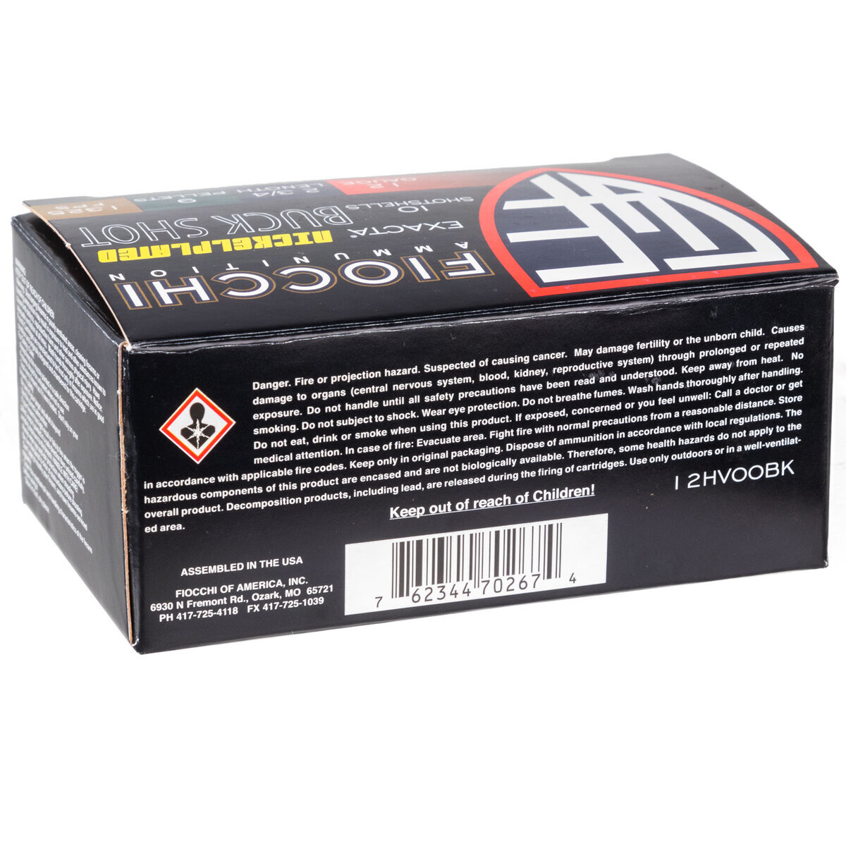 Fiocchi Defense Dynamics 12 Gauge 2-3/4in 00 Buck 9 Pel Shotshells - 10 Rounds Fiocchi Defense Dynamics 12 Gauge 2-3/4in 00 Buck 9 Pel Shotshells - 10 Rounds