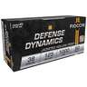 Fiocchi Defense Dynamics 38 Special 125gr JHP Handgun Ammo - 50 Rounds