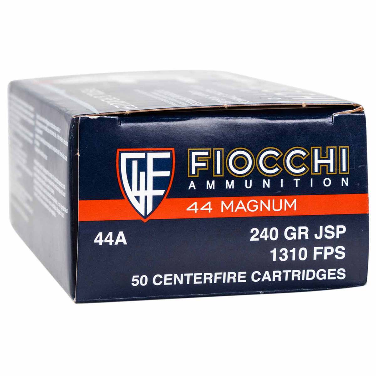 Fiocchi Defense Dynamics 44 Magnum 240gr JSP Handgun Ammo - 50 Rounds Fiocchi Defense Dynamics 44 Magnum 240gr JSP Handgun Ammo - 50 Rounds