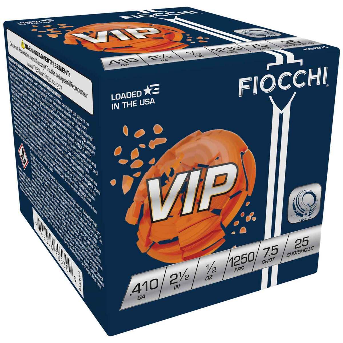 Fiocchi Exacta Target VIP 410 Gauge 2-1/2in #7.5 1/2oz Target ...