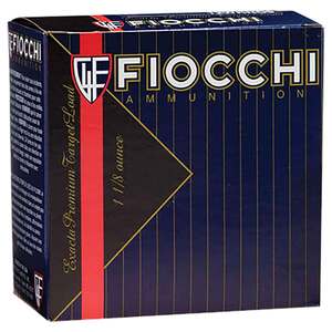 Fiocchi Exacta Target White Rino Lite 12 Gauge 2-3/4in #7.5 1-1/8oz Target Shotshells - 25 Rounds
