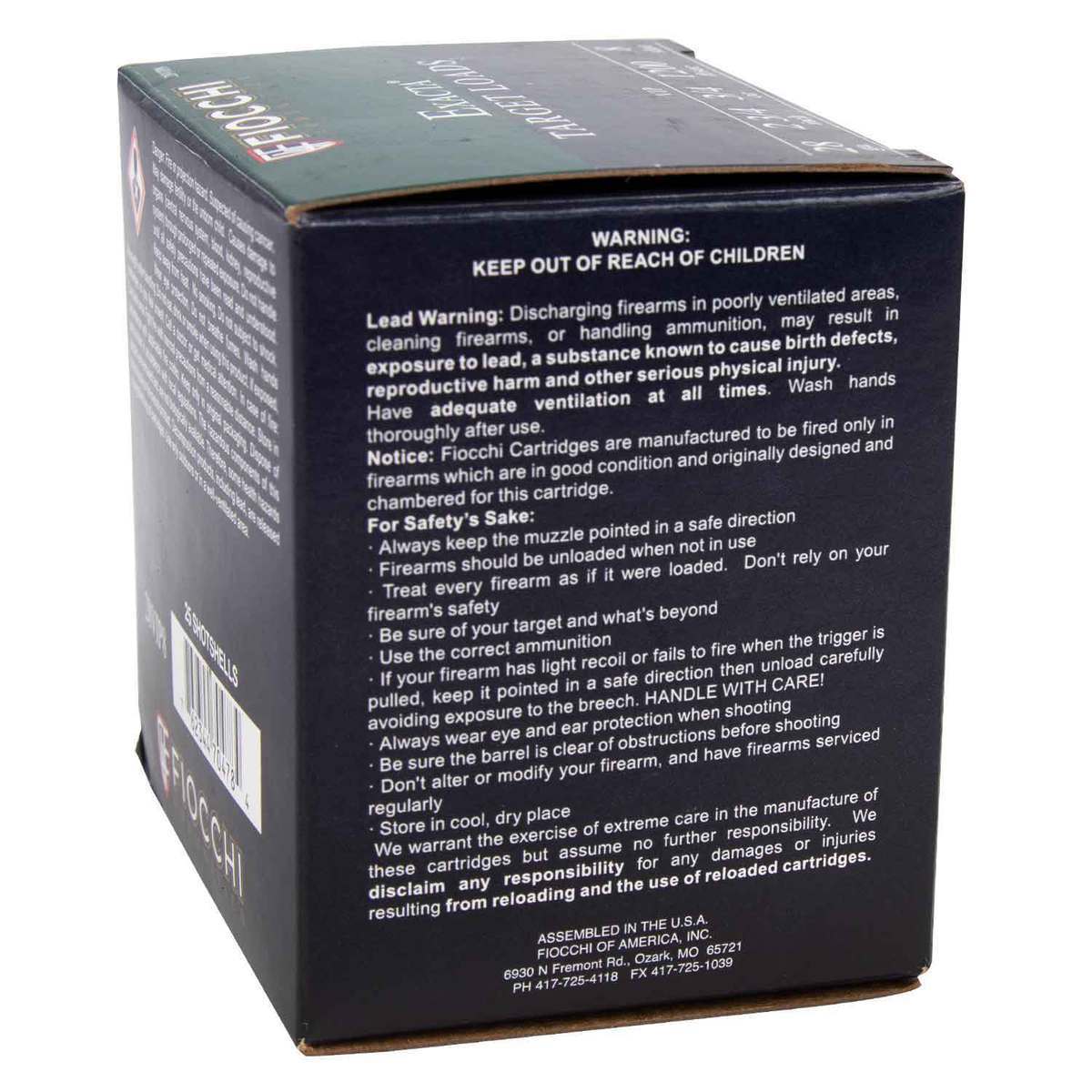 Fiocchi Exacta VIP Target 28 Gauge 2-3/4 #8 3/4oz Shotshells - 25 Rounds Fiocchi Exacta VIP Target 28 Gauge 2-3/4 #8 3/4oz Shotshells - 25 Rounds