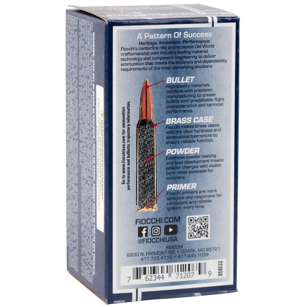 Fiocchi Field Dynamics 223 Remington 55gr PSP Rifle Ammo - 50 Rounds Fiocchi Field Dynamics 223 Remington 55gr PSP Rifle Ammo - 50 Rounds