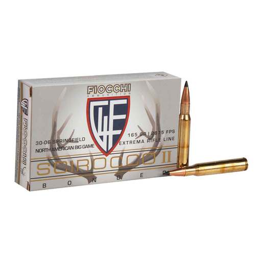 Fiocchi 30-06 Springfield 165gr SCR Rifle Ammo Ammo - 20 Rounds 20 Rounds Ammo