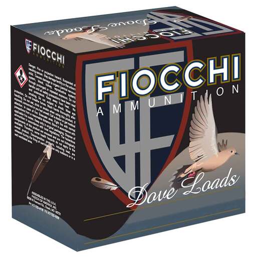 Fiocchi Field Dynamics Dove & Quail 16 Gauge 2-3/4in #8 1oz Upland Shotshells Ammo - 25 Rounds Ammo - #8 25 Rounds - #8 Ammo