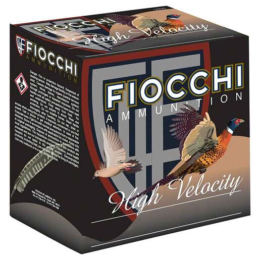 Fiocchi Field Dynamics High Velocity 28 Gauge 3in #6 1oz Upland Shotshells – 25 Rounds – #6