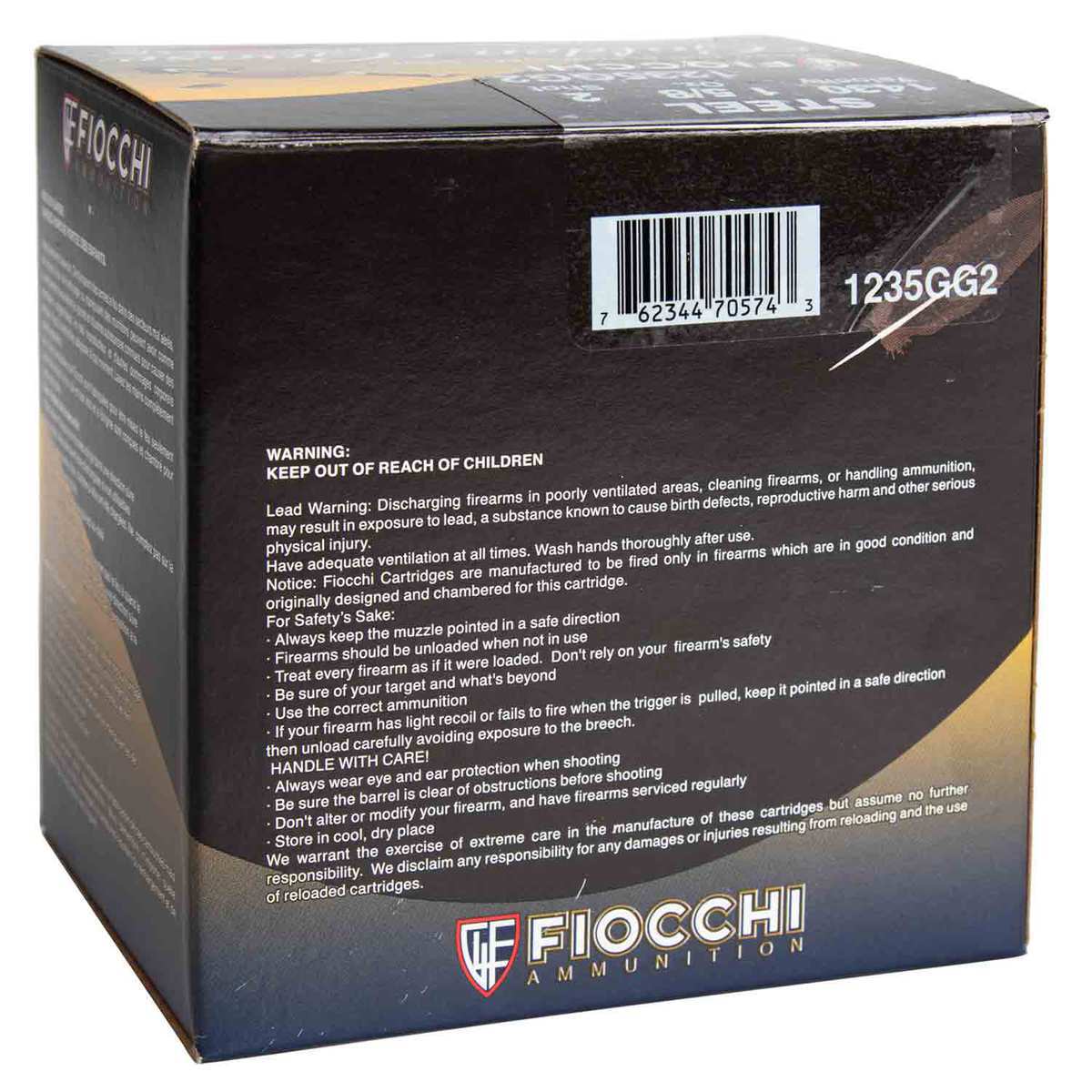 Fiocchi Golden Goose 12 Gauge 3-1/2in #2 1-5/8oz Waterfowl Shotshells - 25 Rounds Fiocchi Golden Goose 12 Gauge 3-1/2in #2 1-5/8oz Waterfowl Shotshells - 25 Rounds
