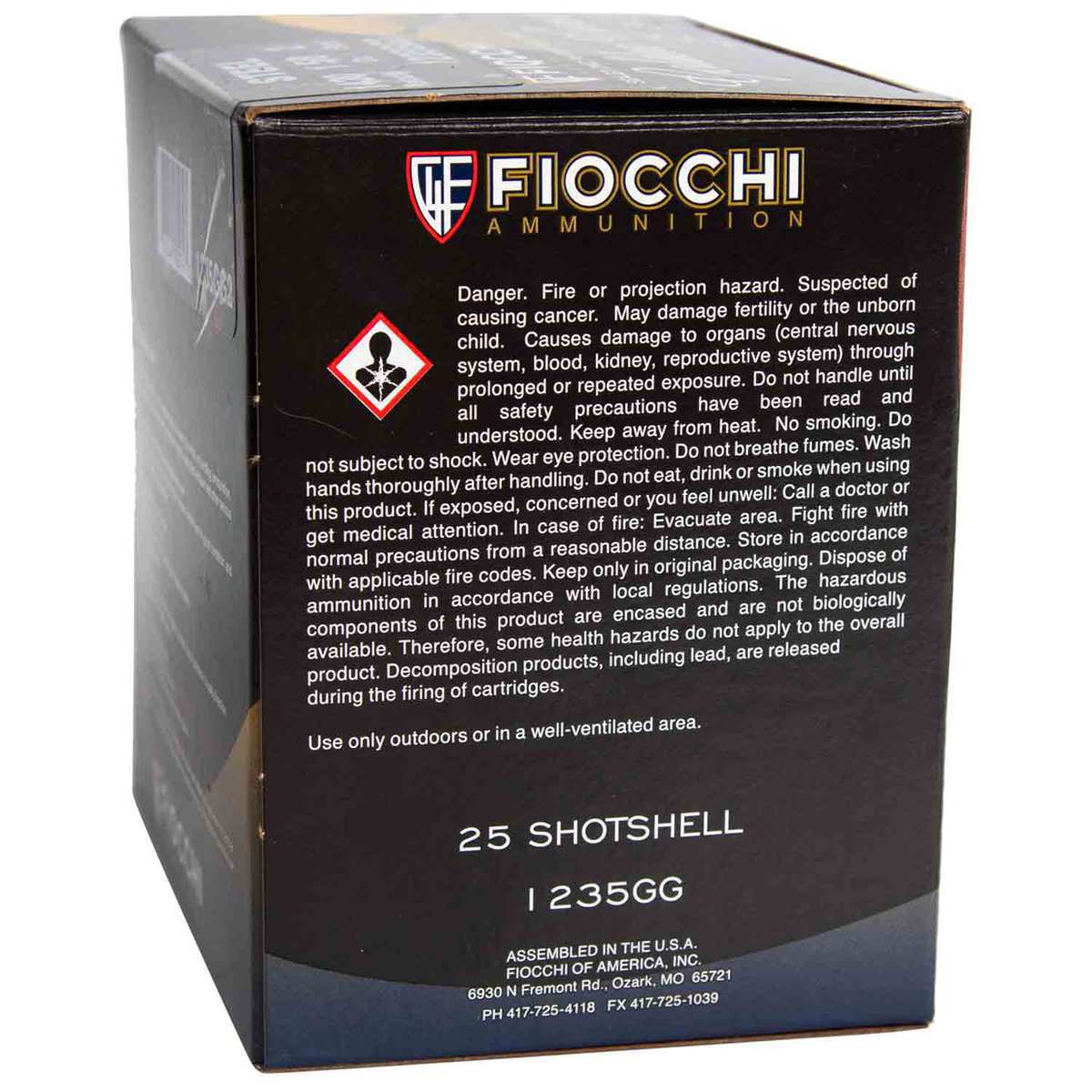 Fiocchi Golden Goose 12 Gauge 3-1/2in #2 1-5/8oz Waterfowl Shotshells - 25 Rounds Fiocchi Golden Goose 12 Gauge 3-1/2in #2 1-5/8oz Waterfowl Shotshells - 25 Rounds