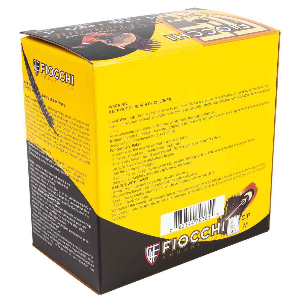 Fiocchi Golden Pheasant 12 Gauge 2-3/4in #4 1-3/8oz Upland Shotshells - 25 Rounds Fiocchi Golden Pheasant 12 Gauge 2-3/4in #4 1-3/8oz Upland Shotshells - 25 Rounds