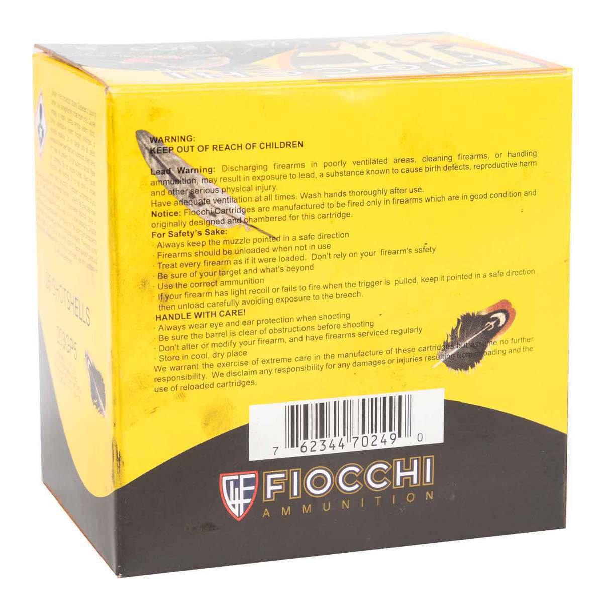 Fiocchi Golden Pheasant 20 Gauge 3in #5 1-1/4oz Shotshells - 25 Rounds Fiocchi Golden Pheasant 20 Gauge 3in #5 1-1/4oz Shotshells - 25 Rounds