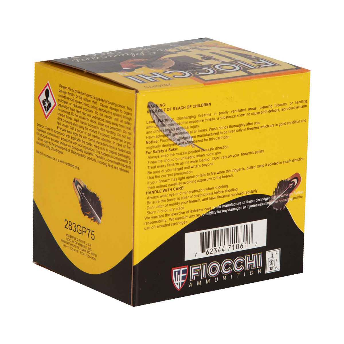 Fiocchi Golden Pheasant 28 Gauge 3in #7.5 1-1/16oz Upland Shotshells - 25 Rounds Fiocchi Golden Pheasant 28 Gauge 3in #7.5 1-1/16oz Upland Shotshells - 25 Rounds