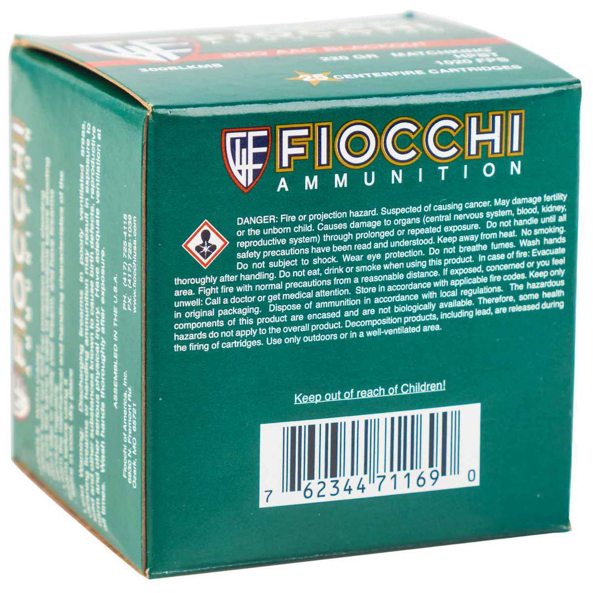 Fiocchi Matchking 300 AAC Blackout 220gr HPBTMK Rifle Ammo - 25 Rounds Fiocchi Matchking 300 AAC Blackout 220gr HPBTMK Rifle Ammo - 25 Rounds