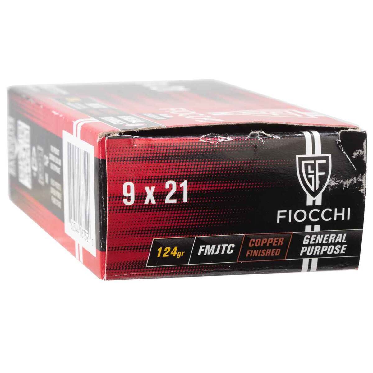 Fiocchi Shooting Dynamics 9x21mm 123gr FMJTC Handgun Ammo - 50 Rounds Fiocchi Shooting Dynamics 9x21mm 123gr FMJTC Handgun Ammo - 50 Rounds