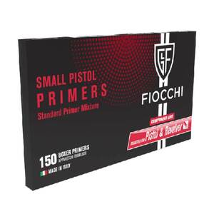 Fiocchi Small Pistol Primers - 150 Count