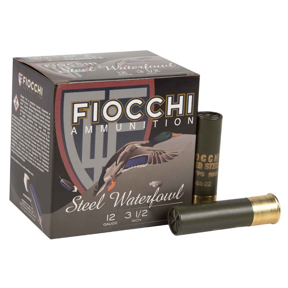 Fiocchi Speed Steel 12 Gauge 3-1/2in #2 1-3/8oz Waterfowl Shotshells - 25 Rounds Fiocchi Speed Steel 12 Gauge 3-1/2in #2 1-3/8oz Waterfowl Shotshells - 25 Rounds