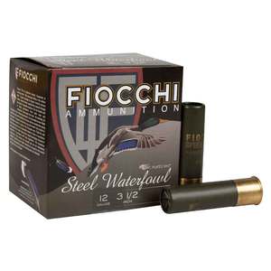 Fiocchi Speed Steel 12 Gauge 3-1/2in BBB 1-3/8oz Waterfowl Shotshells - 25 Rounds