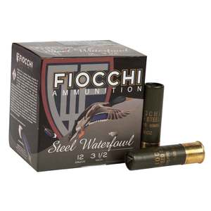 Fiocchi Speed Steel 12 Gauge 3-1/2in #T 1-3/8oz Waterfowl Shotshells - 25 Rounds