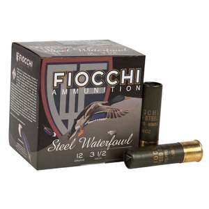 Fiocchi Speed Steel 12 Gauge 3-1/2in #T 1-3/8oz Waterfowl Shotshells - 25 Rounds Fiocchi Speed Steel 12 Gauge 3-1/2in #T 1-3/8oz Waterfowl Shotshells - 25 Rounds