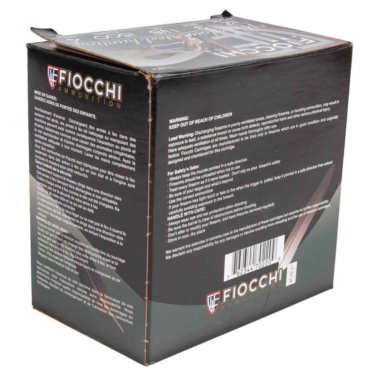 Fiocchi Speed Steel 12 Gauge 3in #4 1-1/8oz Shotshells - 25 Rounds Fiocchi Speed Steel 12 Gauge 3in #4 1-1/8oz Shotshells - 25 Rounds