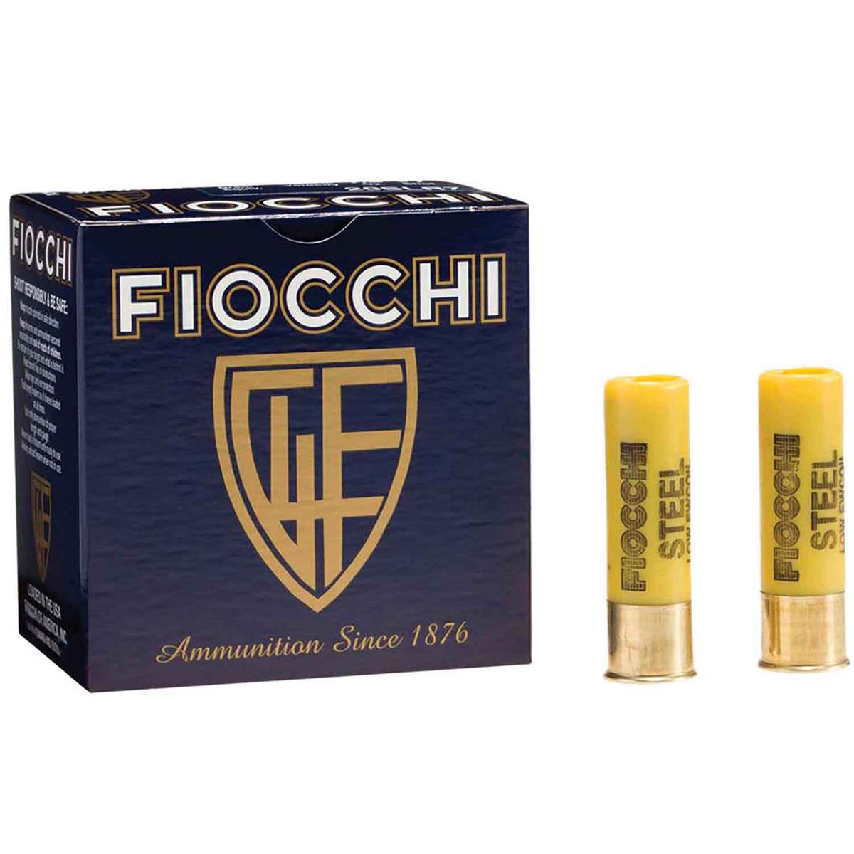 Fiocchi Steel Target 12 Gauge 2-3/4in #7 1oz Target Shotshells - 25 Rounds Fiocchi Steel Target 12 Gauge 2-3/4in #7 1oz Target Shotshells - 25 Rounds