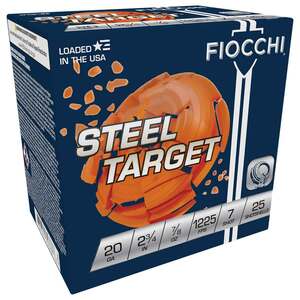 Fiocchi Target 12 Gauge 2-3/4in #7 7/8oz Target Shotshells - 25 Rounds