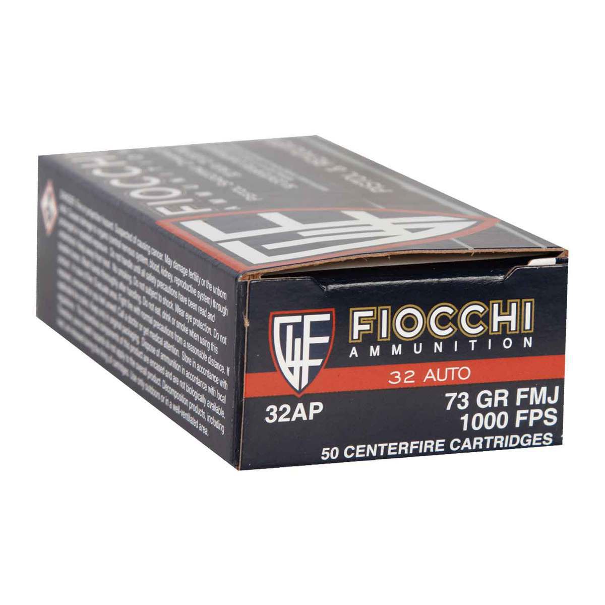 Fiocchi Training Dynamics 32 Auto (ACP) 73gr FMJ Handgun Ammo - 50 Rounds Fiocchi Training Dynamics 32 Auto (ACP) 73gr FMJ Handgun Ammo - 50 Rounds