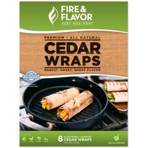 Fire & Flavor Cedar Wraps