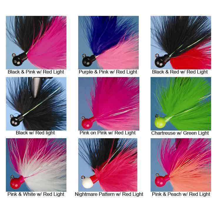 Fire Flies Marabou Flash Jig Fire Flies Marabou Flash Jig