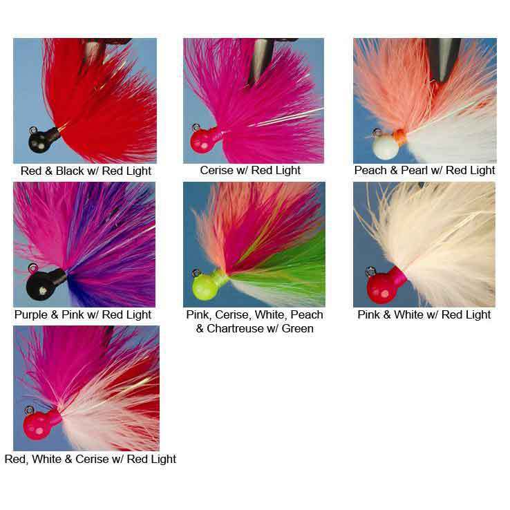Fire Flies Marabou Flash Jig Fire Flies Marabou Flash Jig
