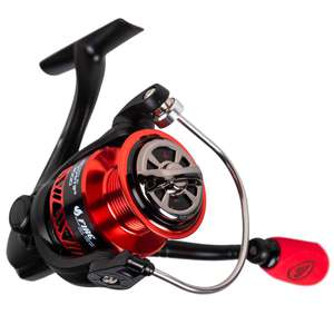 Favorite Fishing USA Fire Spinning Reel - Size 3000 - Red/Black