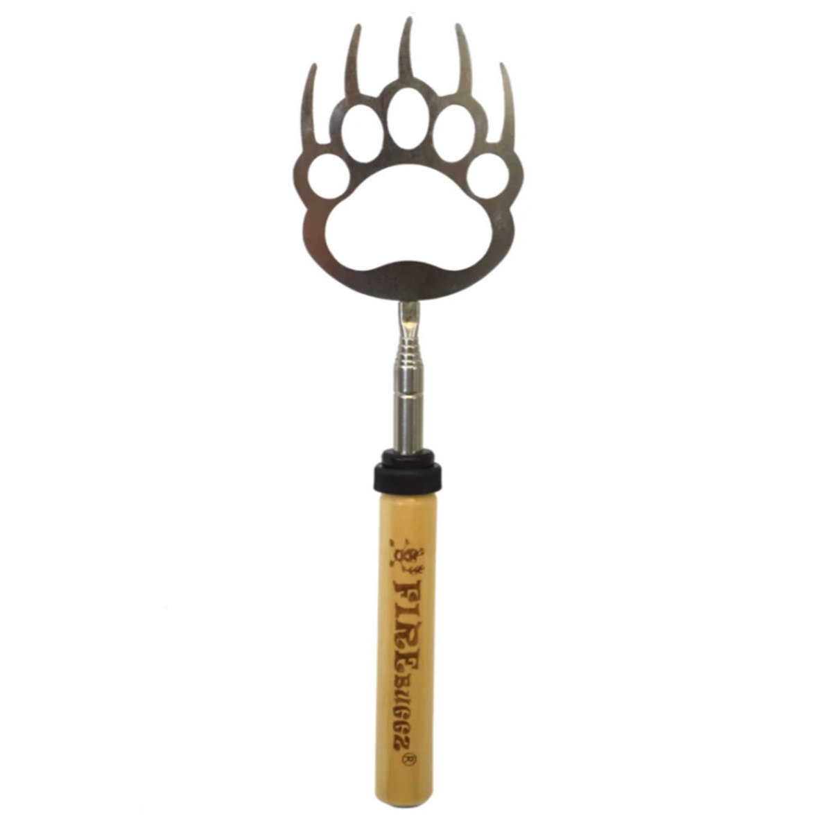 Firebuggz Animal Reach 'N Roll Campfire Roaster - Bear Claw - Brown Firebuggz Animal Reach 'N Roll Campfire Roaster - Bear Claw - Brown