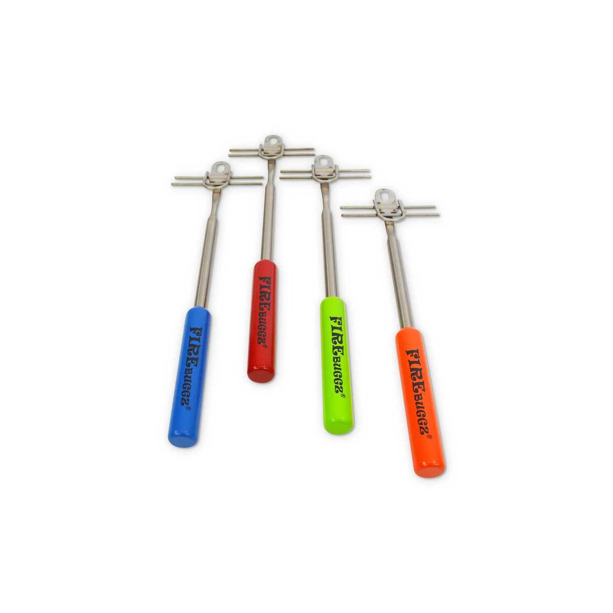 Firebuggz Flipp Stikk Campfire Roaster - Blue - Assorted 30in Firebuggz Flipp Stikk Campfire Roaster - Blue - Assorted 30in