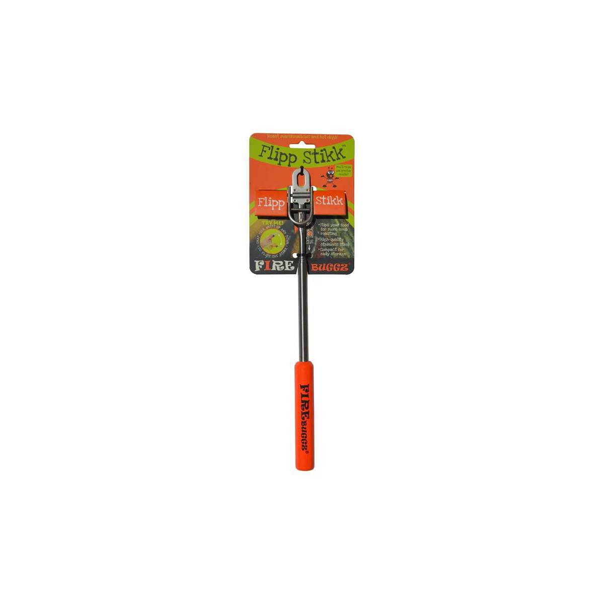 Firebuggz Flipp Stikk Campfire Roaster - Blue - Assorted 30in Firebuggz Flipp Stikk Campfire Roaster - Blue - Assorted 30in