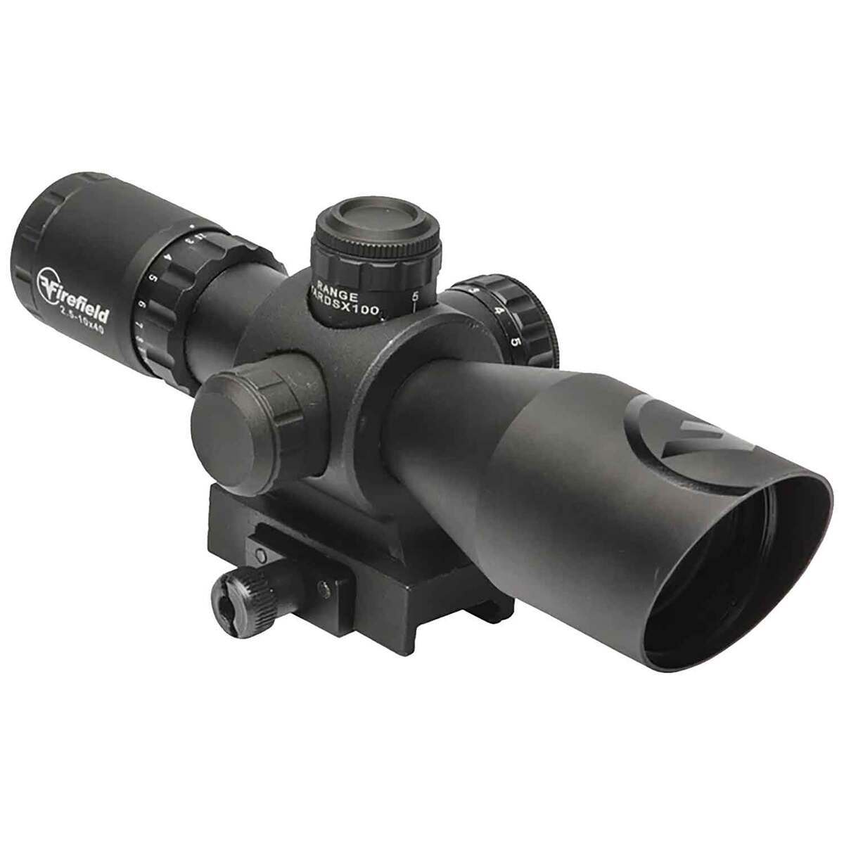 Firefield Barrage 2.5-10x 40mm Rifle Scope - Illuminated Dual Green/Red Mil-Dot - Black Firefield Barrage 2.5-10x 40mm Rifle Scope - Illuminated Dual Green/Red Mil-Dot - Black