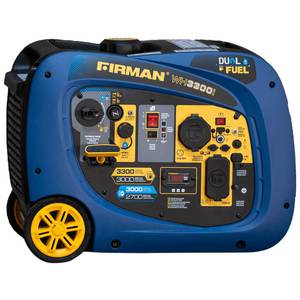 FIRMAN WH03041 3300/3000 Watts Dual Fuel Inverter Generator FIRMAN WH03041 3300/3000 Watts Dual Fuel Inverter Generator