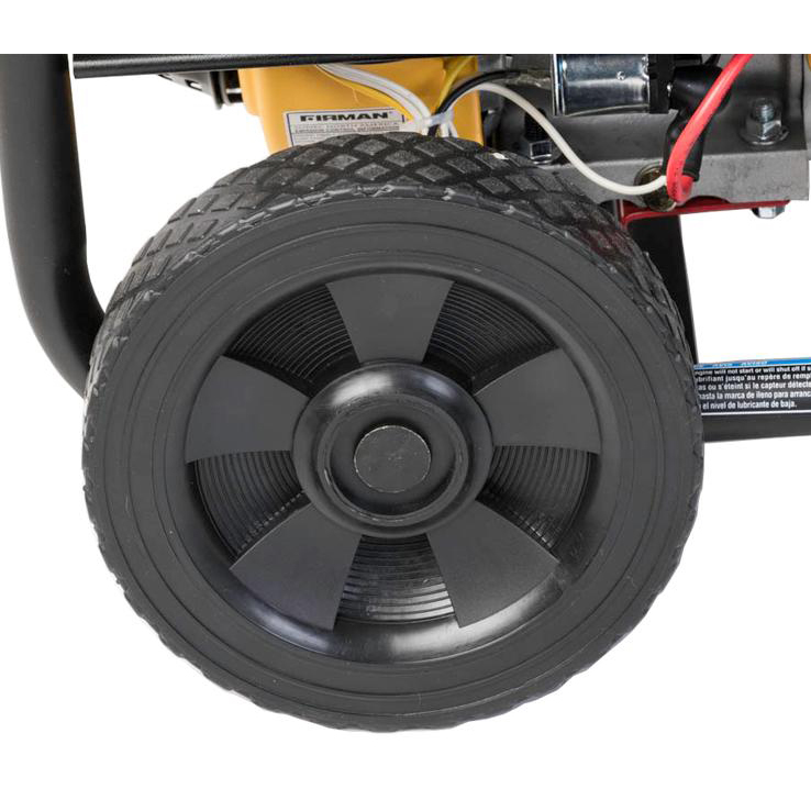 FIRMAN Wheel Kit for 3650 Watt Portable Generators - Black FIRMAN Wheel Kit for 3650 Watt Portable Generators - Black