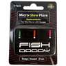 Fish Daddy Micro Glow Flare Replacements - Green Glow - Green
