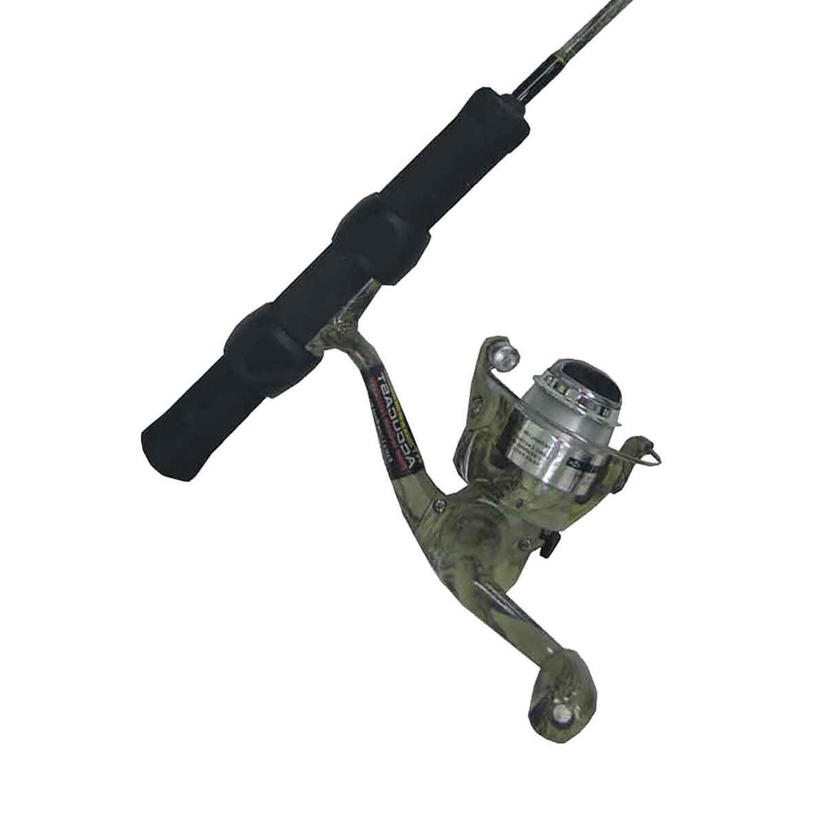 Fish Hunter Ice 24 Spinning Ice Fishing Combo – Camo, 24in, Medium Action - Camo Fish Hunter Ice 24 Spinning Ice Fishing Combo – Camo, 24in, Medium Action - Camo